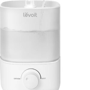 Levoit Top Fill Humidifiers for Bedroom, 2.5L Tank for Large Room, 28dB | Easy to Fill & Clean, Quiet Cool Mist Air Humidifier for Home Baby Nursery & Plants, Auto Shut-off for Safety, 25H Lasting Levoit Top Fill Humidifiers for Bedroom, 2.5L Tank for Large Room, 28dB | Easy to Fill & Clean, Quiet Cool Mist Air Humidifier for Home Baby Nursery & Plants, Auto Shut-off for Safety, 25H Lasting