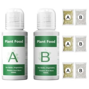 Hydroponics Nutrients for Aerogarden(800ml in Total), Plant Food A & B Hydroponics Supplies, Indoor Plant Fertilizer for Hydroponics Growing System, Hydroponic Solution for Vegetables Thrive Hydroponics Nutrients for Aerogarden(800ml in Total), Plant Food A & B Hydroponics Supplies, Indoor Plant Fertilizer for Hydroponics Growing System, Hydroponic Solution for Vegetables Thrive