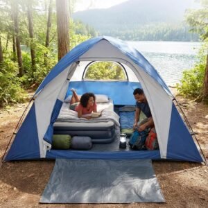 XL Camping Tents 4/6 Person Family Camping Waterproof Double Layer Dome XL Camping Tents 4/6 Person Family Camping Waterproof Double Layer Dome