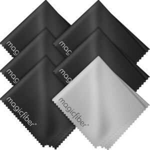 MagicFiber Microfiber Cleaning Cloth, 6 Pack – Premium Cloth for Glasses, Lens, Screens & More MagicFiber Microfiber Cleaning Cloth, 6 Pack – Premium Cloth for Glasses, Lens, Screens & More