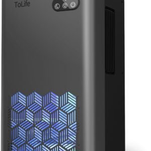 ToLife Dehumidifiers for Home, 1000 sq.ft Dehumidifier for Basement Bedroom Bathroom with 95 OZ Water Tank Auto Shut Off 7 Colors LED Light, Grey ToLife Dehumidifiers for Home, 1000 sq.ft Dehumidifier for Basement Bedroom Bathroom with 95 OZ Water Tank Auto Shut Off 7 Colors LED Light, Grey