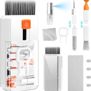 Keyboard Cleaning Kit Laptop Cleaner, All-in-1 Computer Screen Cleaning Brush Tool, Multi-Function PC Accessories Electronic Cleaner Kit Spray for iPhone iPad Macbook Earbud Camera Monitor with Patent Keyboard Cleaning Kit Laptop Cleaner, All-in-1 Computer Screen Cleaning Brush Tool, Multi-Function PC Accessories Electronic Cleaner Kit Spray for iPhone iPad Macbook Earbud Camera Monitor with Patent