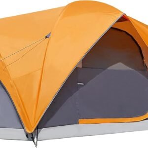 Amazon Basics Camping Tent, 3-Season Dome Design with Rainfly Amazon Basics Camping Tent, 3-Season Dome Design with Rainfly