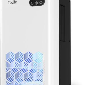 ToLife Dehumidifier for Home, 1000 sq.ft Dehumidifiers for Bedroom Bathroom Basement with 95 OZ Water Tank, Auto Shut Off 7 Colors LED Light, White Black ToLife Dehumidifier for Home, 1000 sq.ft Dehumidifiers for Bedroom Bathroom Basement with 95 OZ Water Tank, Auto Shut Off 7 Colors LED Light, White Black