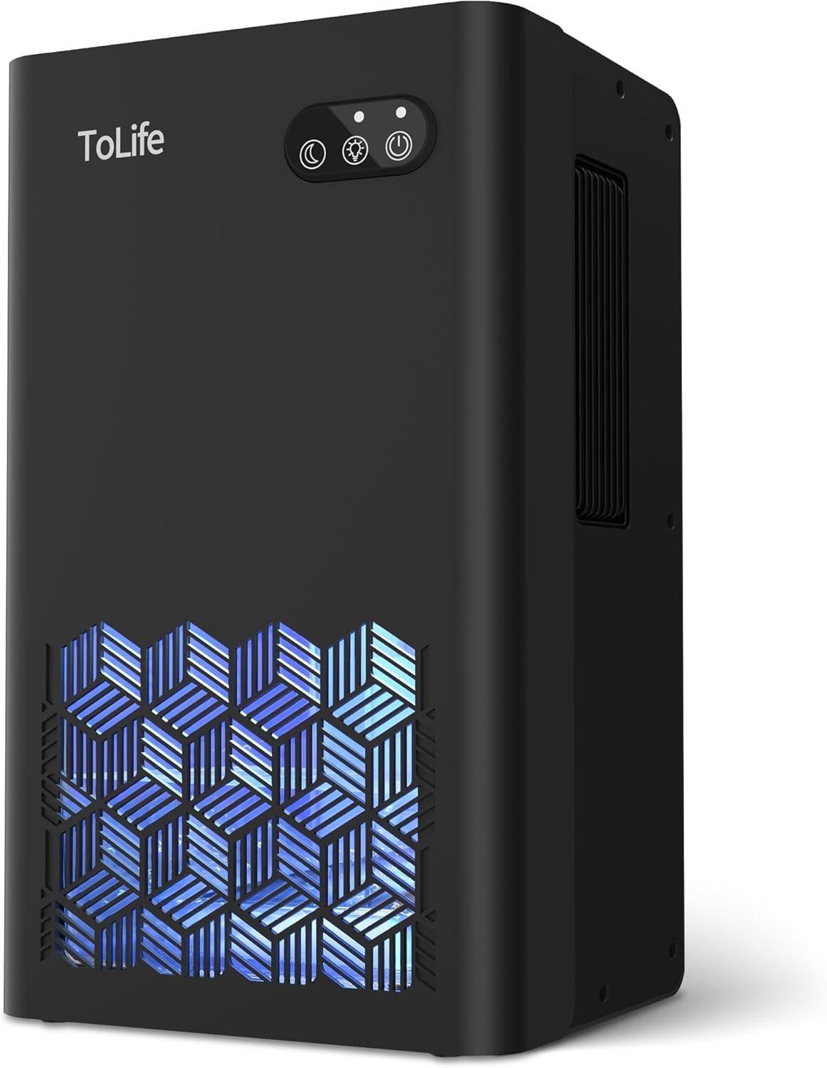 ToLife Dehumidifier for Home, 1000 sq.ft Dehumidifiers for Basement Bedroom Bathroom with 95 OZ Water Tank, Auto Shut Off 7 Colors LED Light, Black ToLife Dehumidifier for Home, 1000 sq.ft Dehumidifiers for Basement Bedroom Bathroom with 95 OZ Water Tank, Auto Shut Off 7 Colors LED Light, Black