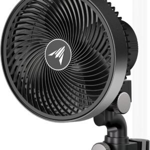AC Infinity CLOUDRAY S6, Grow Tent Clip Fan 6” with Redesigned Long-Life EC Motor, Custom 10 Dynamic Wind Speeds and 10-Level Oscillation, Weatherproof IP-54, for Hydroponics Circulation Cooling AC Infinity CLOUDRAY S6, Grow Tent Clip Fan 6” with Redesigned Long-Life EC Motor, Custom 10 Dynamic Wind Speeds and 10-Level Oscillation, Weatherproof IP-54, for Hydroponics Circulation Cooling
