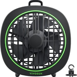 VIVOSUN AeroWave D4, 4” Grow Tent Clip Fan with Detachable Hook, 3-Speed Strong & Quiet Airflow, Adjustable Airflow Angle for Hydroponics, Circulation & Cooling, Black, 1-Pack VIVOSUN AeroWave D4, 4” Grow Tent Clip Fan with Detachable Hook, 3-Speed Strong & Quiet Airflow, Adjustable Airflow Angle for Hydroponics, Circulation & Cooling, Black, 1-Pack
