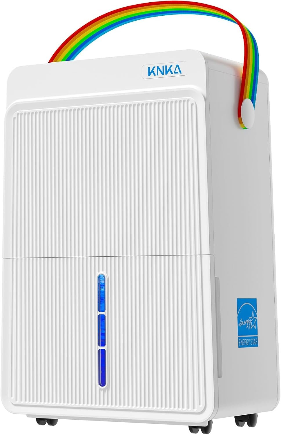 KNKA Energy Star 4500 Sq.Ft Dehumidifier, Max 80 Pint/Day Dehumidifier with Drain Hose, Dehumidifier for Basement, Bedroom, Bathroom, Large Room, Smart Humidity Control, Dual Timer, Sleep Mode