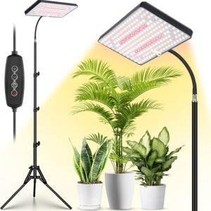 LBW Grow Lights for Indoor Plants Full Spectrum with Stand,214 LEDs Standing Plant Lights for Indoor Growing,Floor Grow Plant Lamp with 4/8/12H Timer,6 Brightness Levels,75″ Adjustable Tripod LBW Grow Lights for Indoor Plants Full Spectrum with Stand,214 LEDs Standing Plant Lights for Indoor Growing,Floor Grow Plant Lamp with 4/8/12H Timer,6 Brightness Levels,75″ Adjustable Tripod
