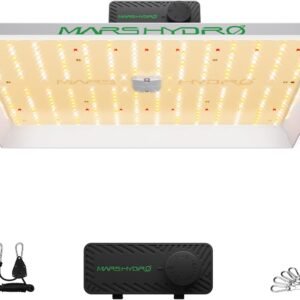 MARS HYDRO TS1000 150W LED Grow Light for Indoor Plants, with Patented Reflector, 5 Levels Dimmable Lights Daisy Chain Full Spectrum Growing Lamps for Seedlings Veg Bloom in 2×2/3×3 Grow Tent MARS HYDRO TS1000 150W LED Grow Light for Indoor Plants, with Patented Reflector, 5 Levels Dimmable Lights Daisy Chain Full Spectrum Growing Lamps for Seedlings Veg Bloom in 2×2/3×3 Grow Tent