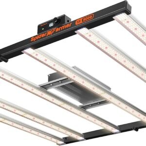 Spider Farmer SE5000 480W LED Grow Light,Smart Remote App Control, Full Spectrum Dimmable Daisy Chain Bar Style Growing Lamp for Indoor Plants, 4x4ft Coverage Spider Farmer SE5000 480W LED Grow Light,Smart Remote App Control, Full Spectrum Dimmable Daisy Chain Bar Style Growing Lamp for Indoor Plants, 4x4ft Coverage
