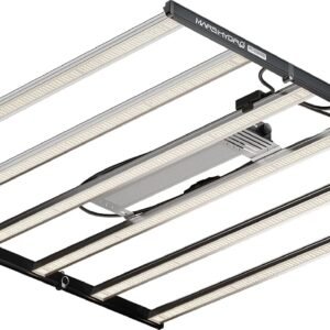 Mars Hydro FC-E8000 800W 5×5 LED Grow Light Full Spectrum Veg Bloom Flower | BEST VALUE: Bridgelux 2835 Diodes, Osram660nm CSSRM6.24, 2.8 μmol/J PPE, 2240 μmol/J PPF, Max Coverage 5x5ft, Foldable Design