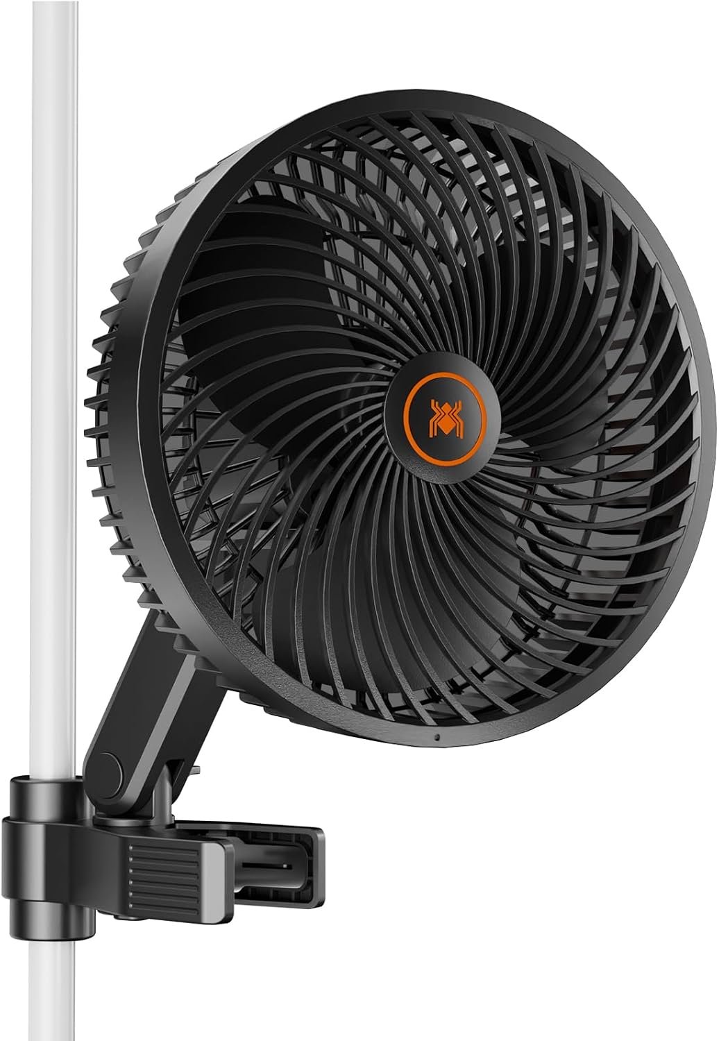 Spider Farmer New Grow Tent Clip Fan 6", EC Motor, Custom 10 Dynamic Wind Speeds and 10-Level Oscillation, Weatherproof IP-54, Powerful Airflow but Quiet for Hydroponics Circulation Cooling