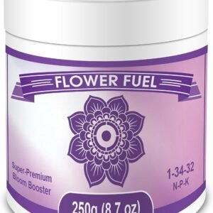 Bloom Booster and Yield Enhancer for Plants – Big, Heavy, Healthy Harvests, for Use in Soil and Hydroponics – Concentrated Phosphorus and Potassium – Flower Fuel 1-34-32, 250g