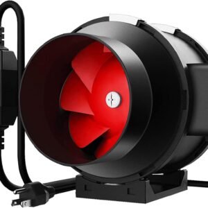VIVOSUN R6 6″ Inline Duct Ventilation Fan & Speed Controller, Workshop 390 CFM Fan for HVAC, Vent Booster Fan for Grow Tents, Basements, Bathrooms, Kitchens, Attics and 3D Printer VIVOSUN R6 6″ Inline Duct Ventilation Fan & Speed Controller, Workshop 390 CFM Fan for HVAC, Vent Booster Fan for Grow Tents, Basements, Bathrooms, Kitchens, Attics and 3D Printer