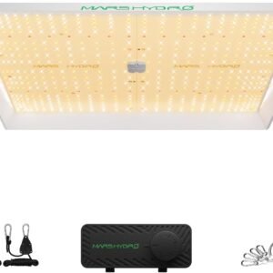 MARS HYDRO 300W TSW2000 Led Grow Light for Indoor Plants Seeding Veg Bloom | with Dimmable Daisy Chain Full Spectrum High PPFD Patented Reflector Growing Lamps in 3×3/4x4ft Grow Tent