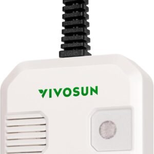 VIVOSUN 4-in-1 Grow Sensor, Monitor Temp, Humid, CO2, VPD for E42A+ | CO2 Data VPD Tracking for Indoor Growing, APP Alert & Log, High Accuracy for Indoor Grow