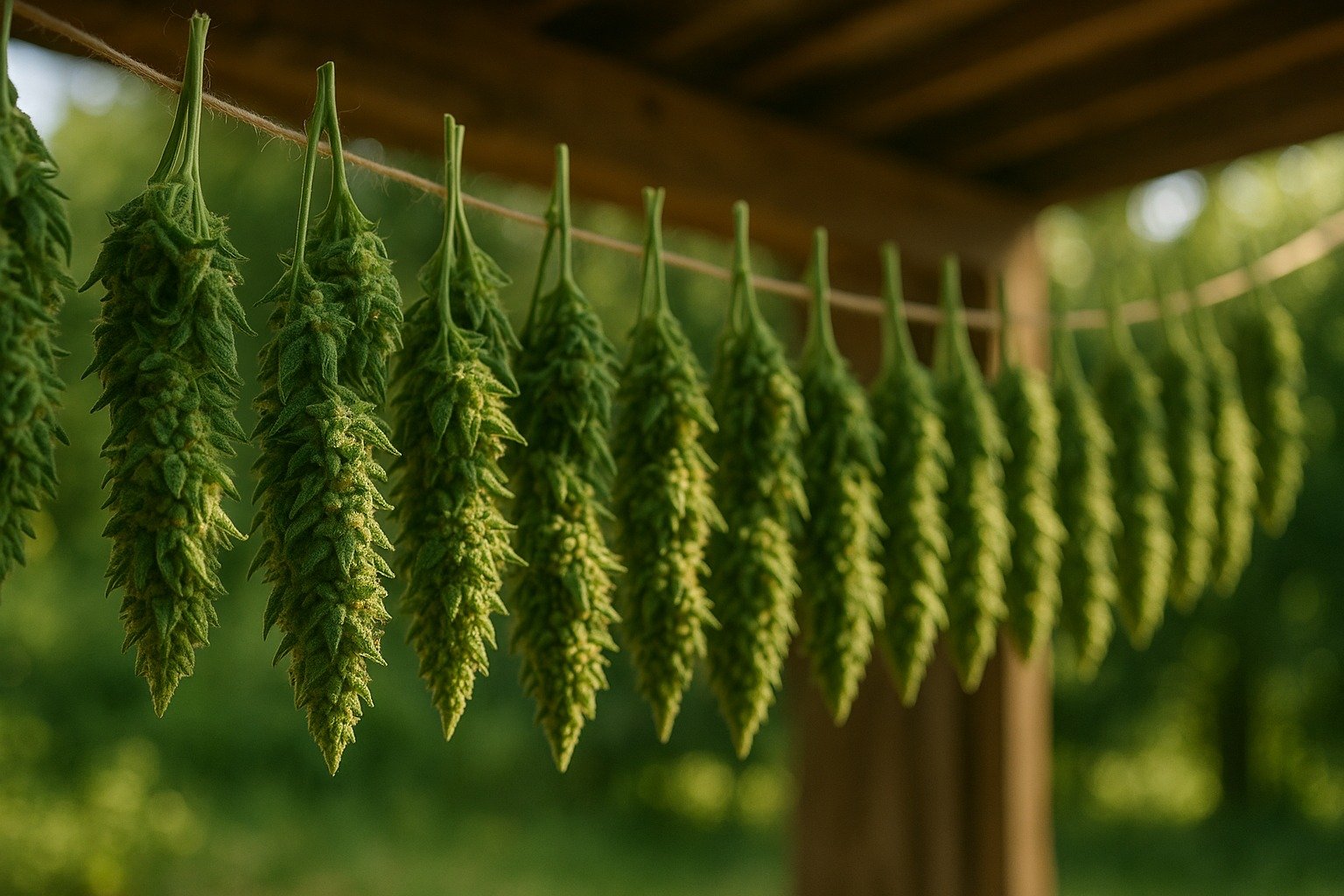 Drying Weed Outdoors