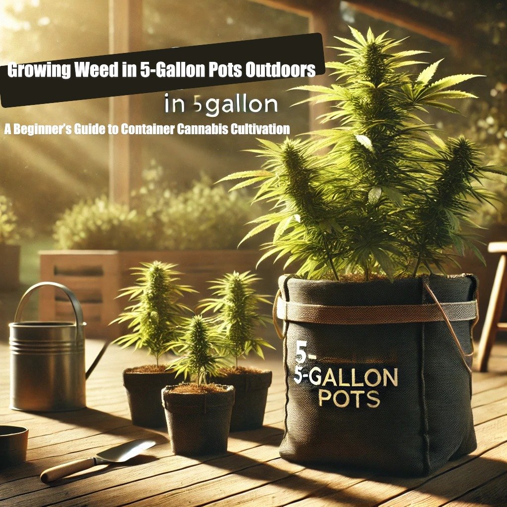 Growing Weed in 5 Gallon Pots Outdoors